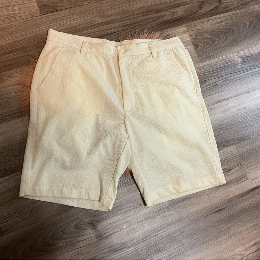 FJ Bermuda Chino Short Cream Golf Size 36